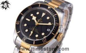 Heritage Black Bay SS&YG M79733N