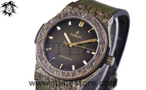 Classic Fusion 45mm YG Engravings Case SRF