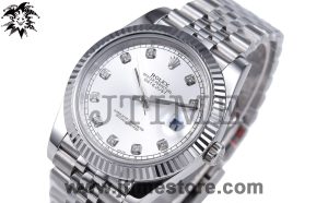 DateJust 41MM oyster perpetual white dial 126334