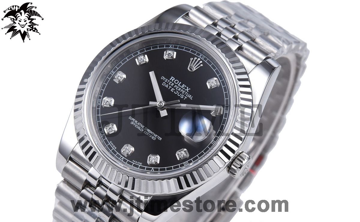 DateJust 41MM oyster perpetual black dial 126334