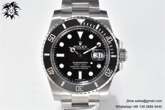 Submariner 116610 LN Black Ceramic ZZF VR3135 V3 - Image 4