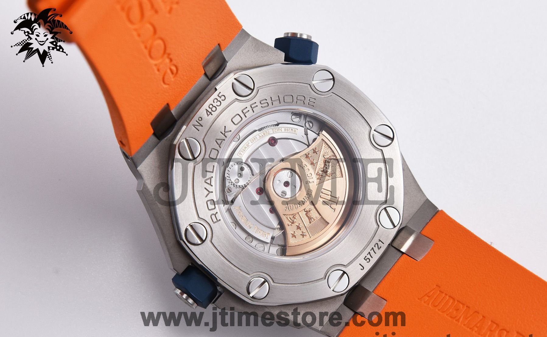 Royal Oak Offshore Diver 2017 Orange 15710 JF 1:1 Best Edition on XS Orange Rubber Strap A3120 - Image 11