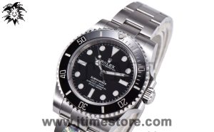Submariner 114060 No Date Black Ceramic ZZF 904L 1:1 Best Edition on SS Bracelet A2836 V3