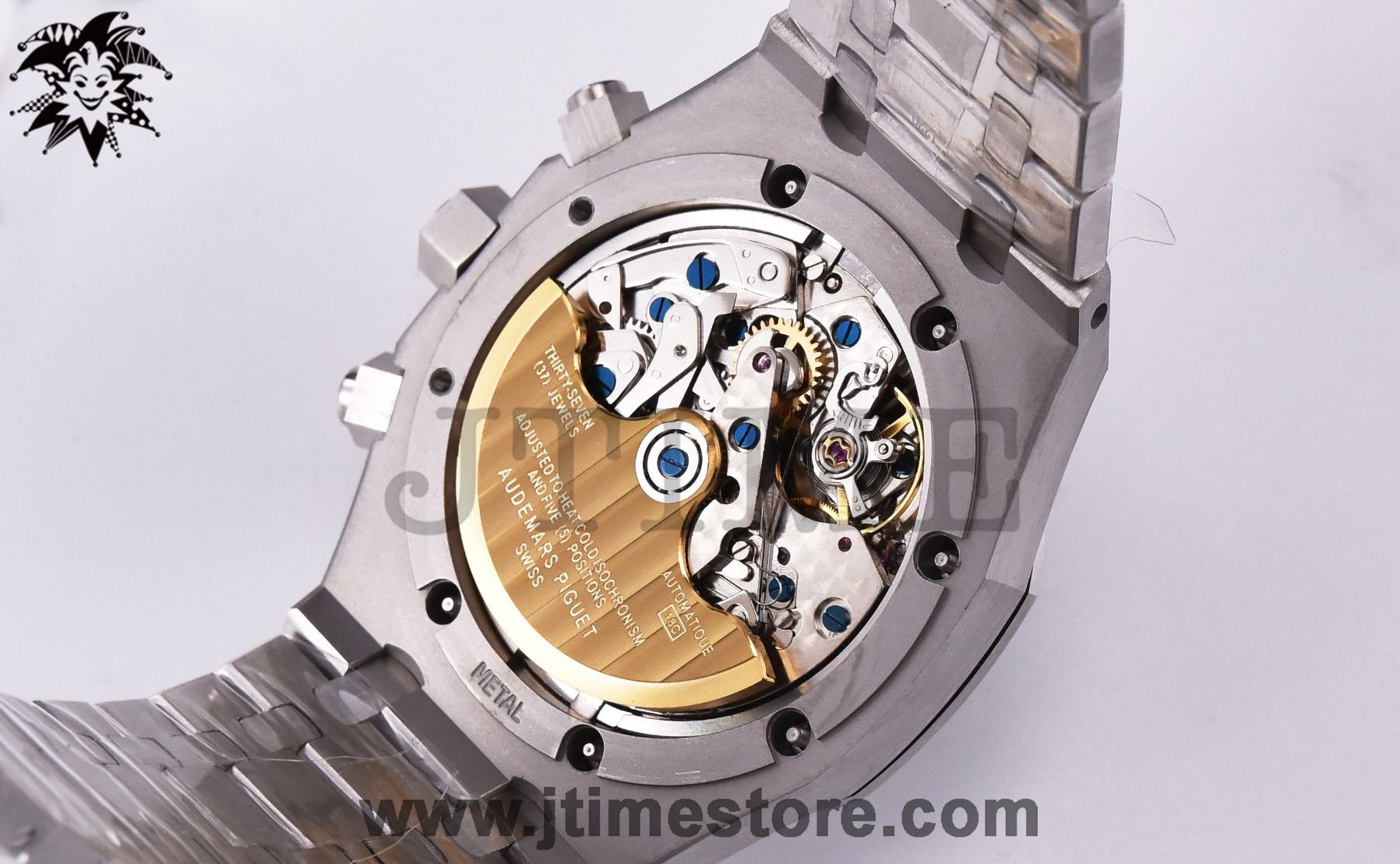 Royal Oak Chrono 26331ST SS OMF 1:1 Best Edition Blue/White Dial on SS Bracelet A7750 - Image 13