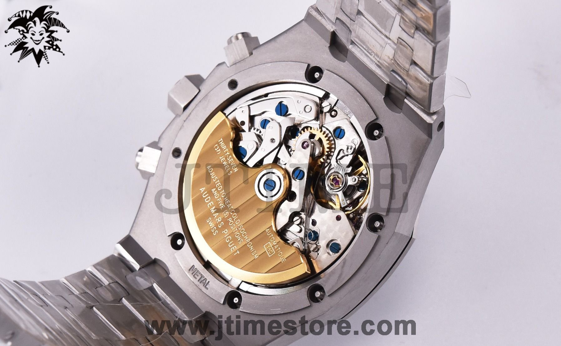 Royal Oak Chrono 26331ST SS OMF 1:1 Best Edition Black/White Dial on SS Bracelet A7750 - Image 13