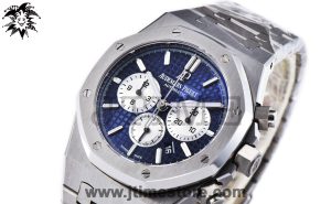 Royal Oak Chrono 26331ST SS OMF 1:1 Best Edition Blue/White Dial on SS Bracelet A7750
