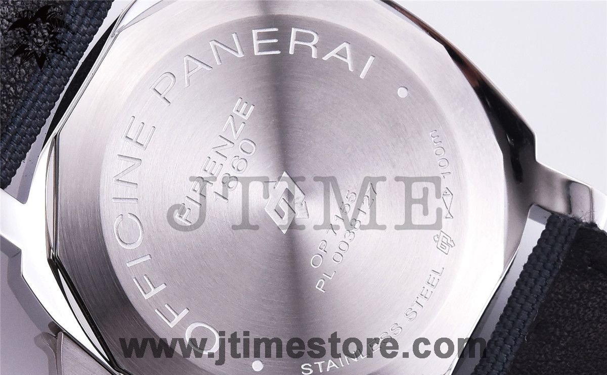 PAM774 Luminor Blue Logo 3 Days Acciaio - Image 7