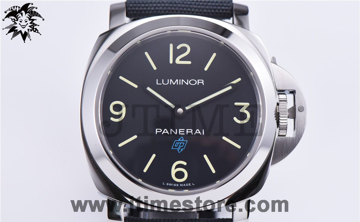 PAM774 Luminor Blue Logo 3 Days Acciaio - Image 4