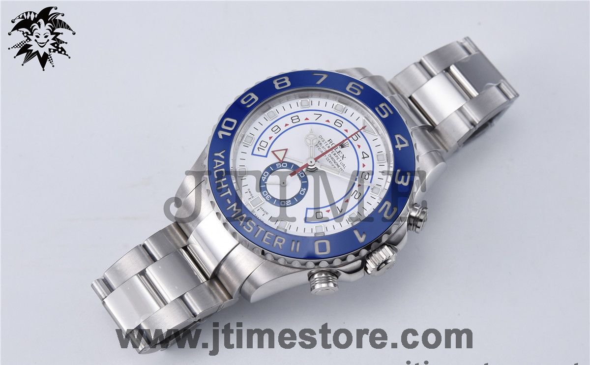 YachtMaster II 2017 Baselworld 116680 SS Blue Ceramic - Image 2