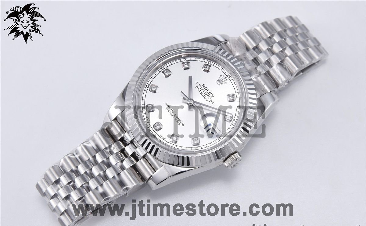 DateJust 41MM oyster perpetual white dial 126334 - Image 2