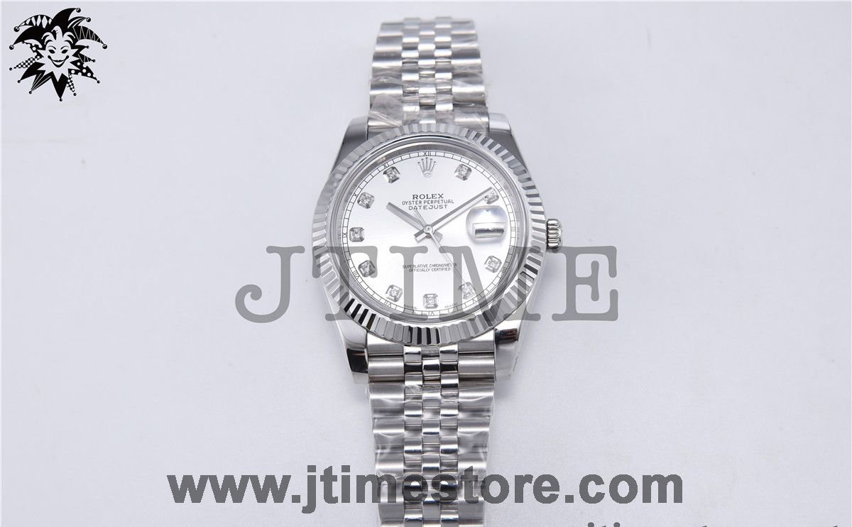 DateJust 41MM oyster perpetual white dial 126334 - Image 3
