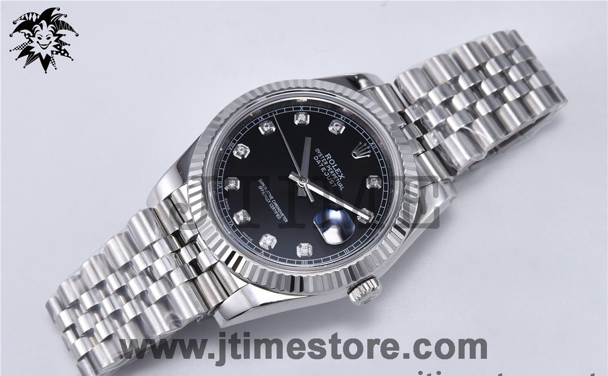 DateJust 41MM oyster perpetual black dial 126334 - Image 2