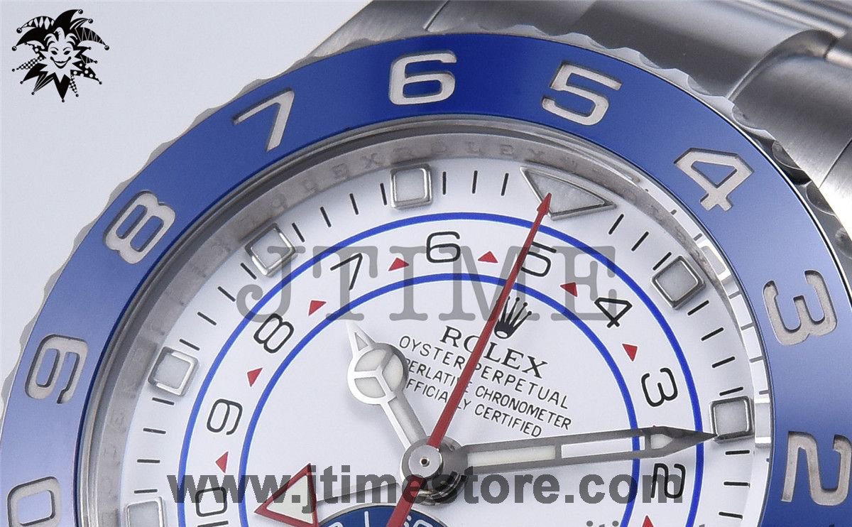 YachtMaster II 2017 Baselworld 116680 SS Blue Ceramic - Image 5