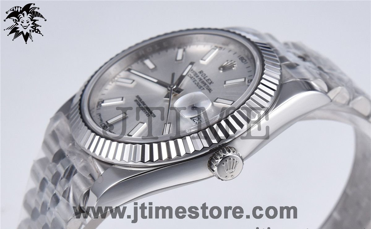 DateJust 41MM white dial 126300 - Image 14