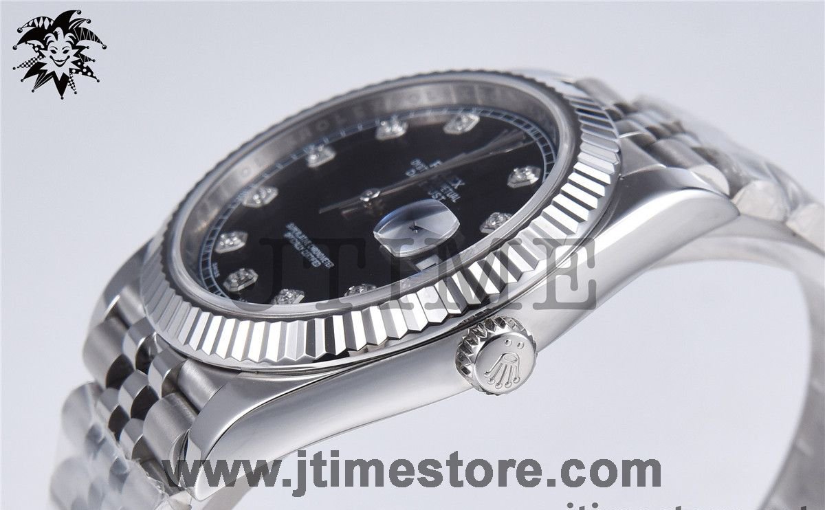 DateJust 41MM oyster perpetual black dial 126334 - Image 12
