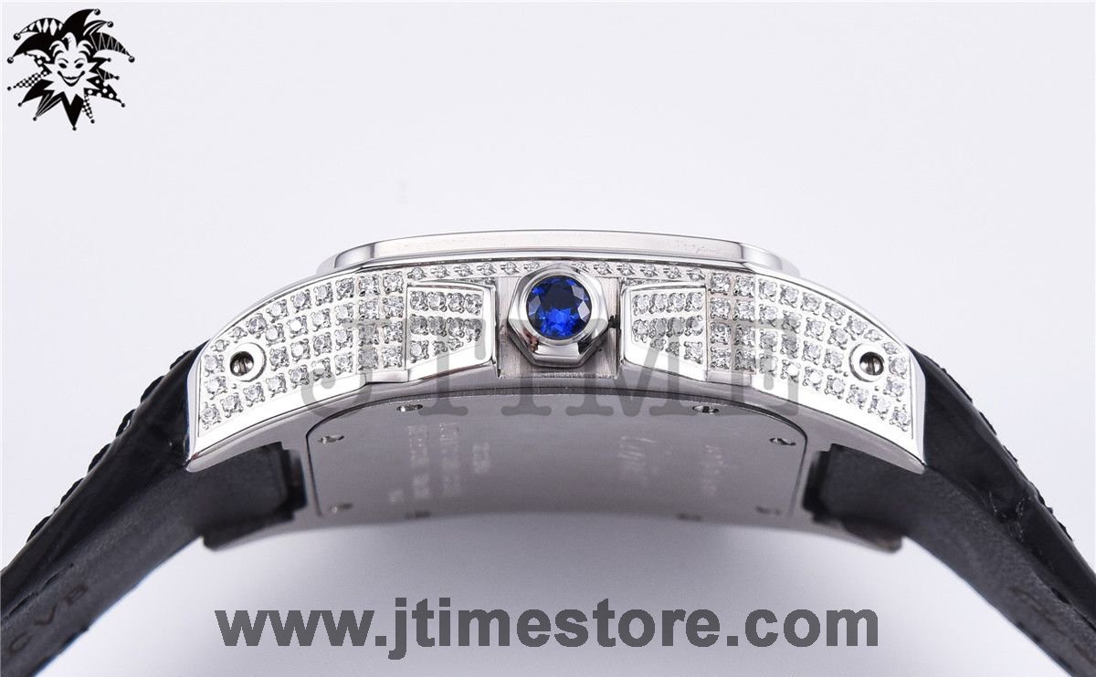 Santos 100 38mm Diamond Paved - Image 4
