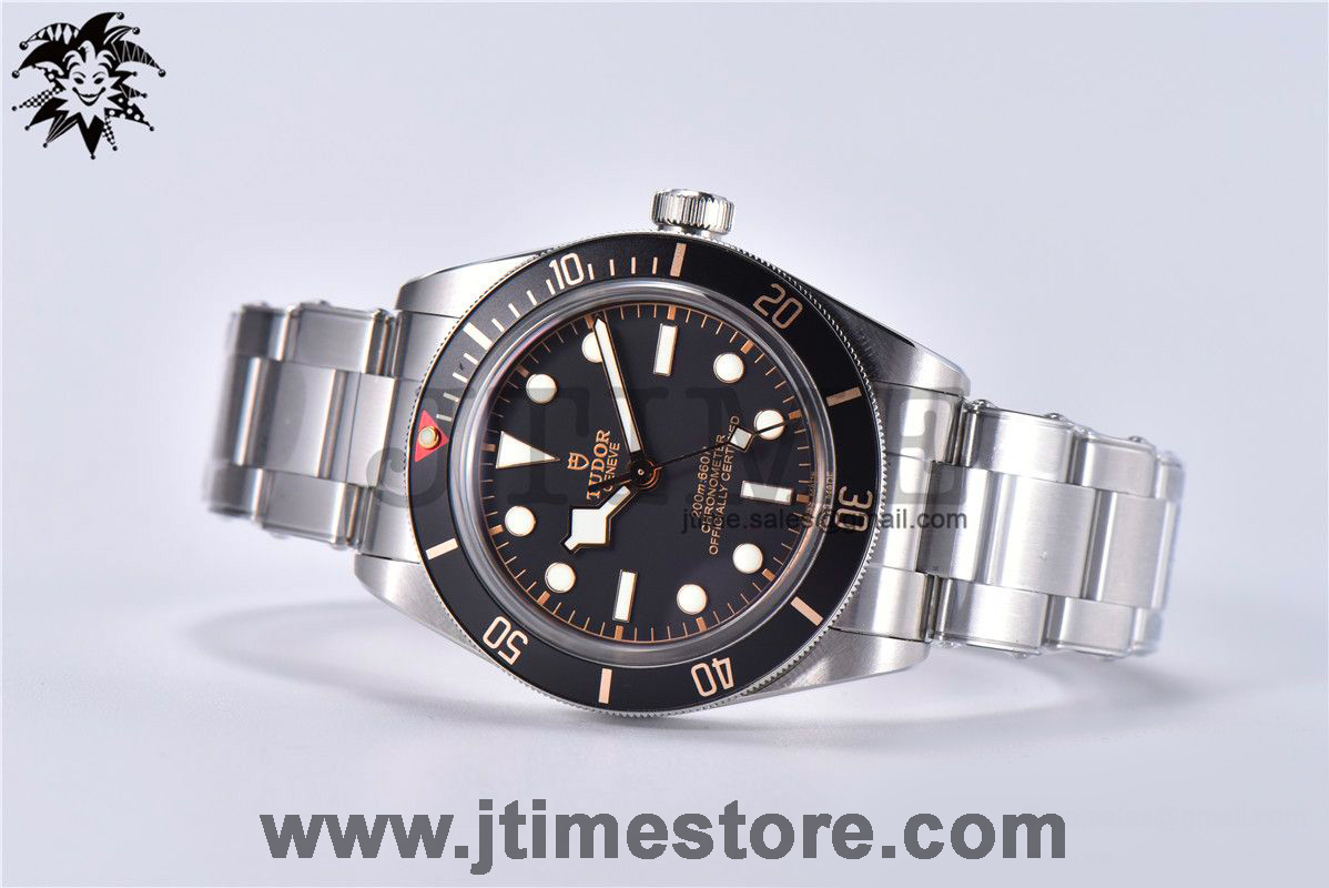 Black Bay Fifty Eight 39mm SS ZF 1:1 Best Edition Black Dial on SS Bracelet A2824 - Image 6