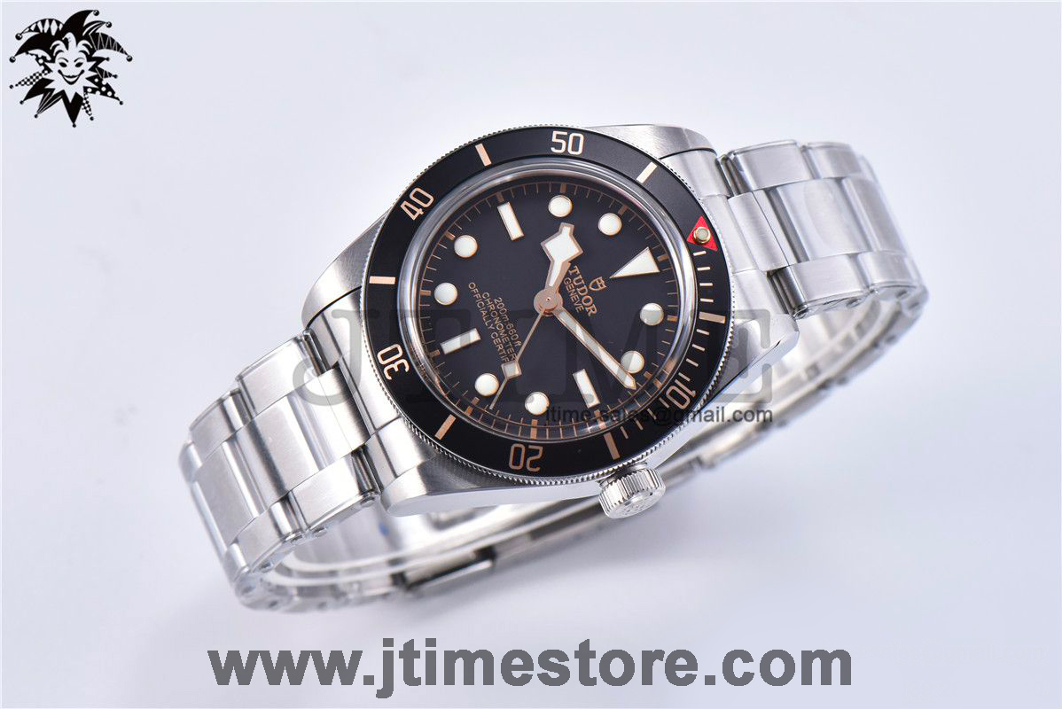 Black Bay Fifty Eight 39mm SS ZF 1:1 Best Edition Black Dial on SS Bracelet A2824 - Image 4