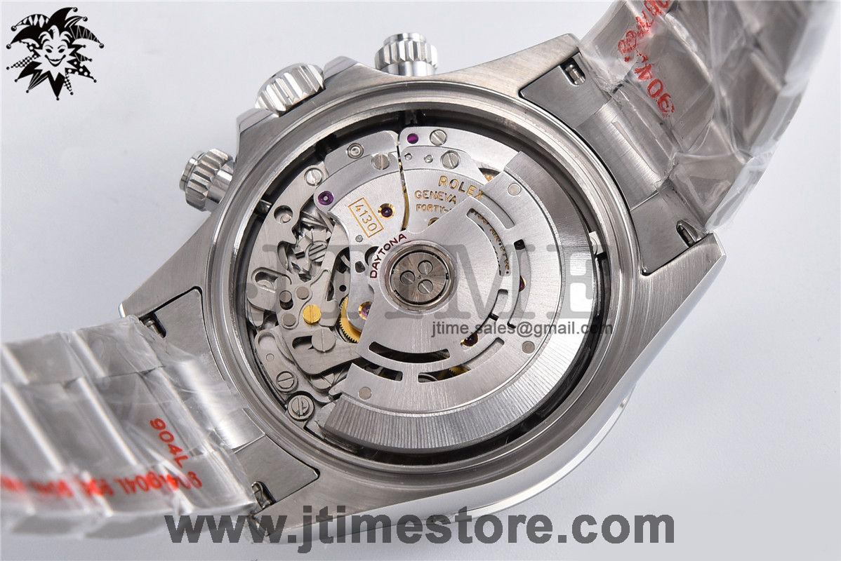 Daytona 116520 Noob 1:1 Best Edition 904L SS Case and Bracelet White Dial SA4130 - Image 9