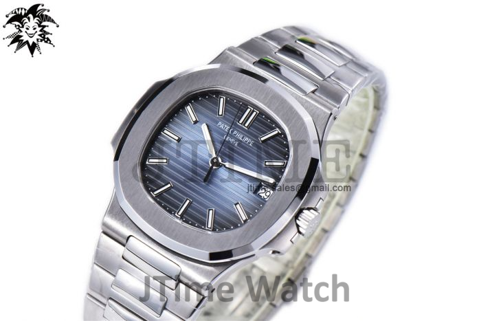 Nautilus 5711/1A 3KF 1:1 Best Edition Blue Textured Dial on SS Bracelet A324 Super Clone
