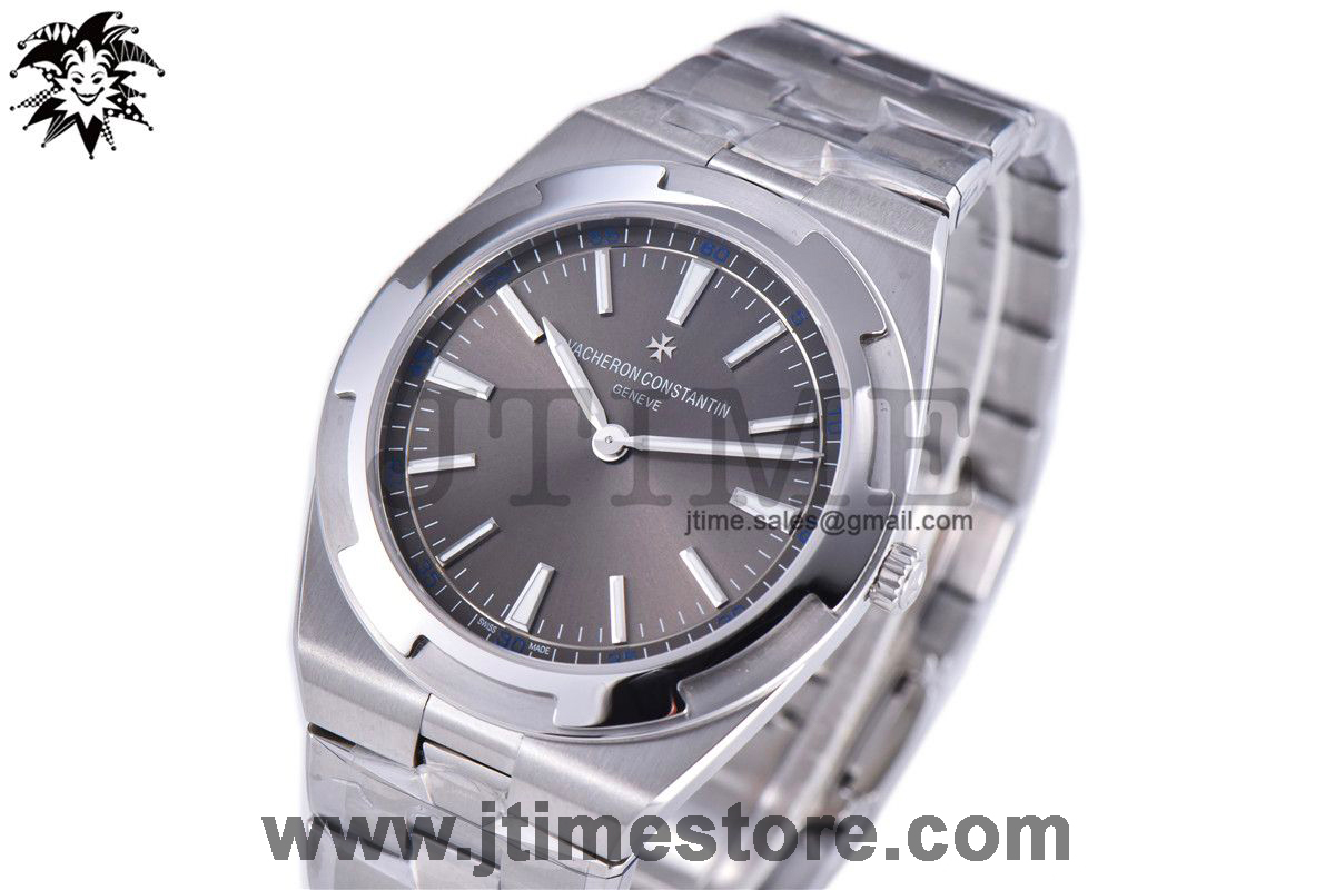 Overseas Ultra-Thin 2000V XF Best Edition Gray Dial on SS Bracelet A1120