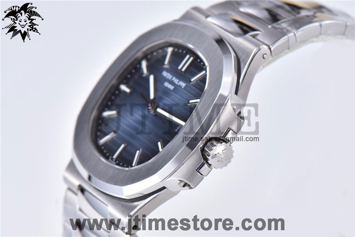 Nautilus 5711/1A 3KF 1:1 Best Edition Blue Textured Dial on SS Bracelet A324 Super Clone - Image 4