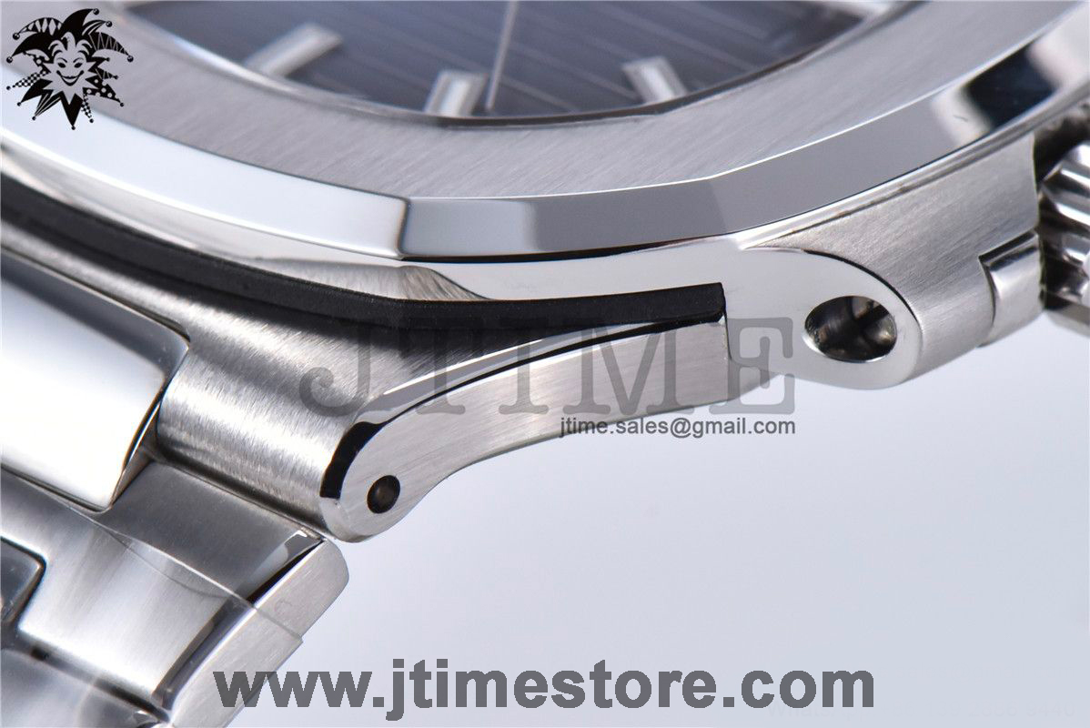 Nautilus 5711/1A 3KF 1:1 Best Edition Blue Textured Dial on SS Bracelet A324 Super Clone - Image 8