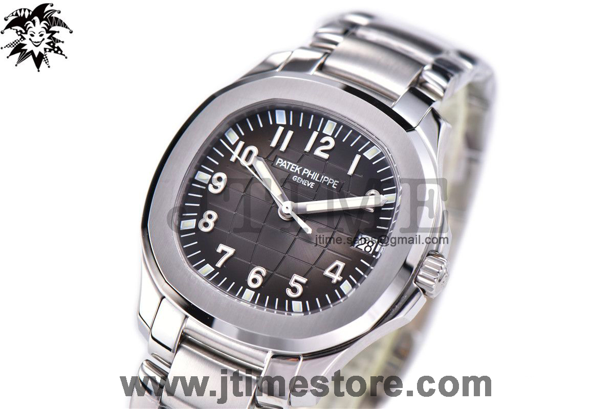 Aquanaut 5167 SS 3KF Best Edition Black Dial on SS Bracelet A324 Super Clone