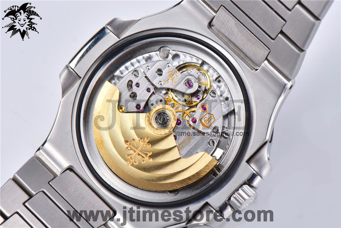 Nautilus 5711/1A 3KF 1:1 Best Edition Blue Textured Dial on SS Bracelet A324 Super Clone - Image 11