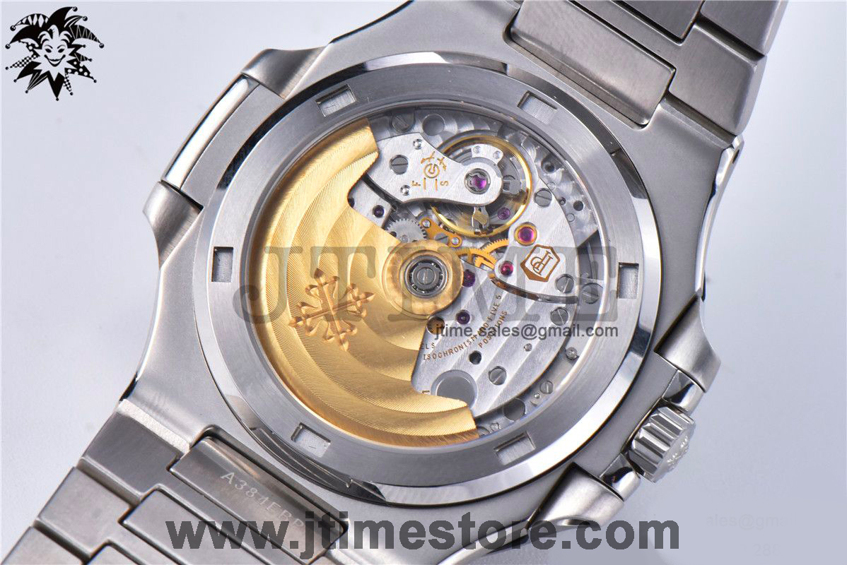 Nautilus 5711/1A 3KF 1:1 Best Edition Blue Textured Dial on SS Bracelet A324 Super Clone - Image 12