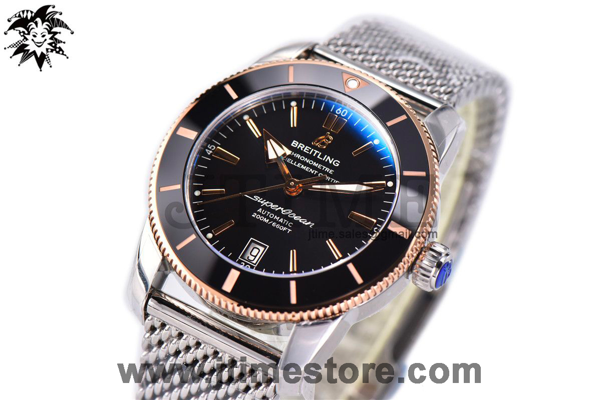 SuperOcean Heritage ii 42mm SS/RG GF