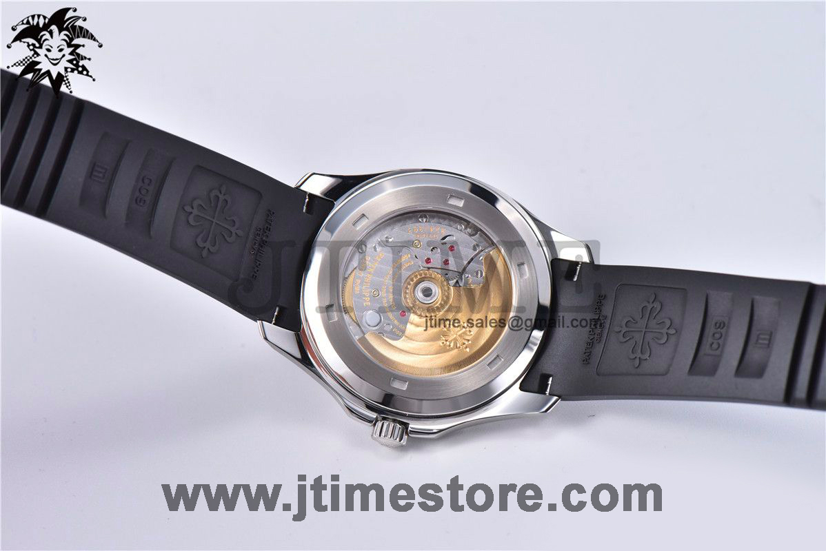 Aquanaut 5167A SS ZF 1:1 Best Edition Black Dial on Black Rubber Strap 324CS (Free box) - Image 11
