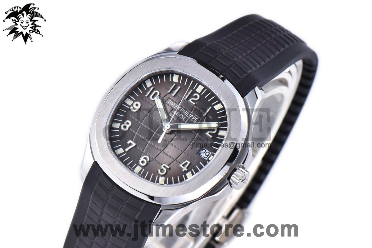 Aquanaut 5167A SS ZF 1:1 Best Edition Black Dial on Black Rubber Strap 324CS (Free box)