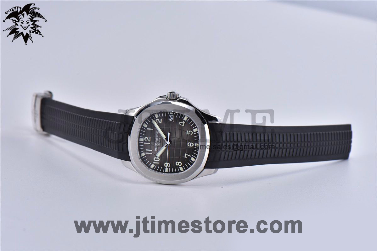Aquanaut 5167A SS ZF 1:1 Best Edition Black Dial on Black Rubber Strap 324CS (Free box) - Image 3