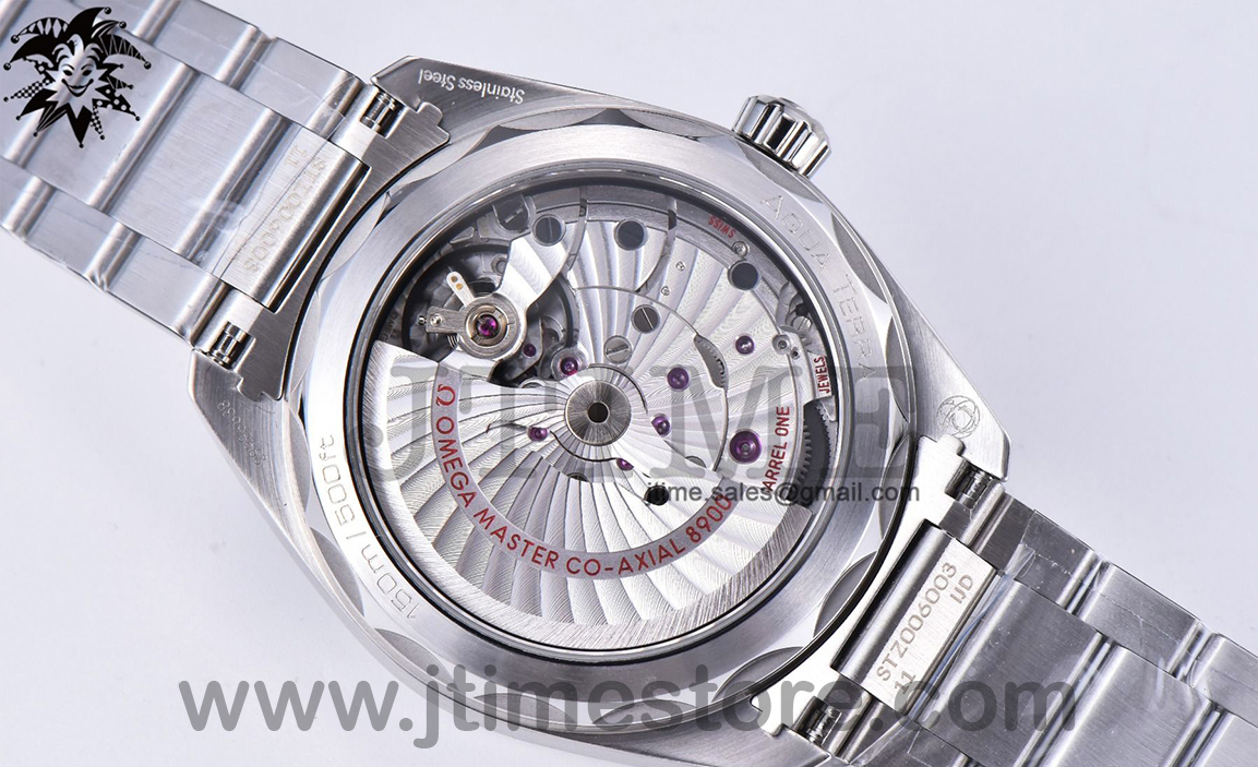 Aqua Terra 150M Master Chronometers VSF 1:1 Best Edition Green Dial on SS Bracelet A8900 Super Clone - Image 7