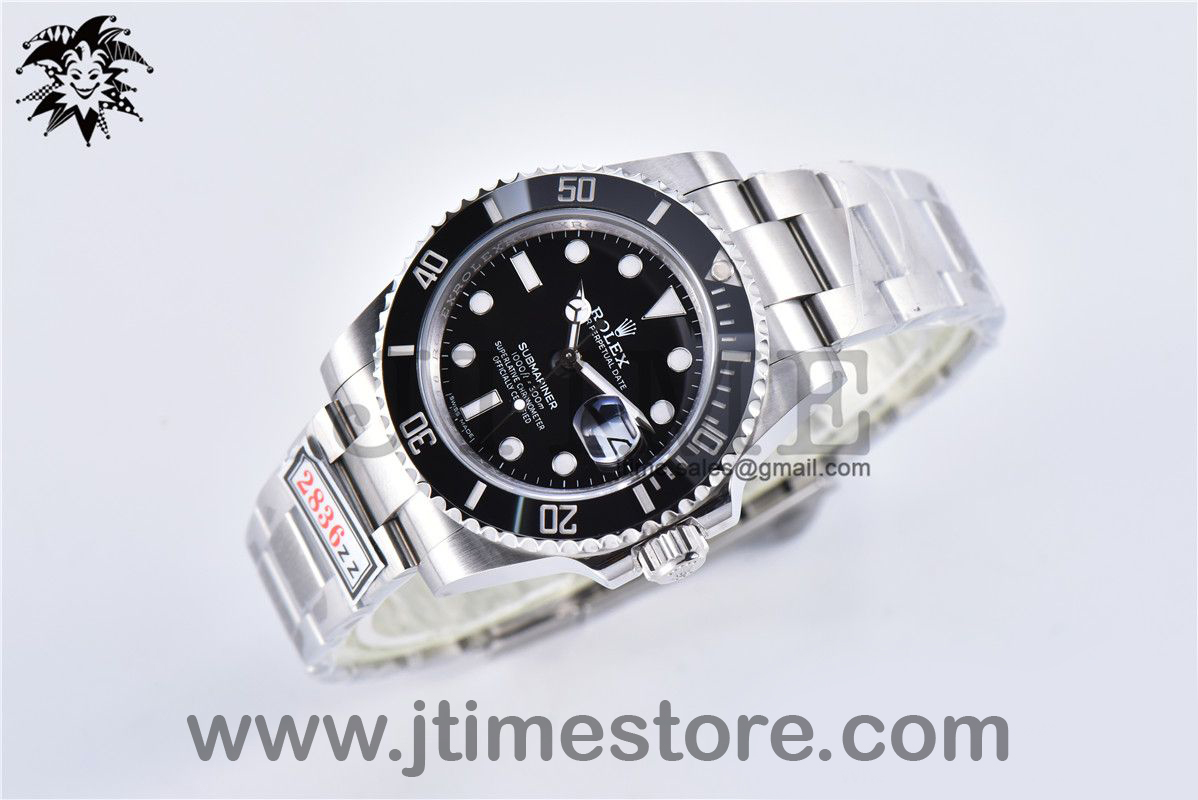 Submariner 116610 LN Black Ceramic ZZF A2836 V2 - Image 3
