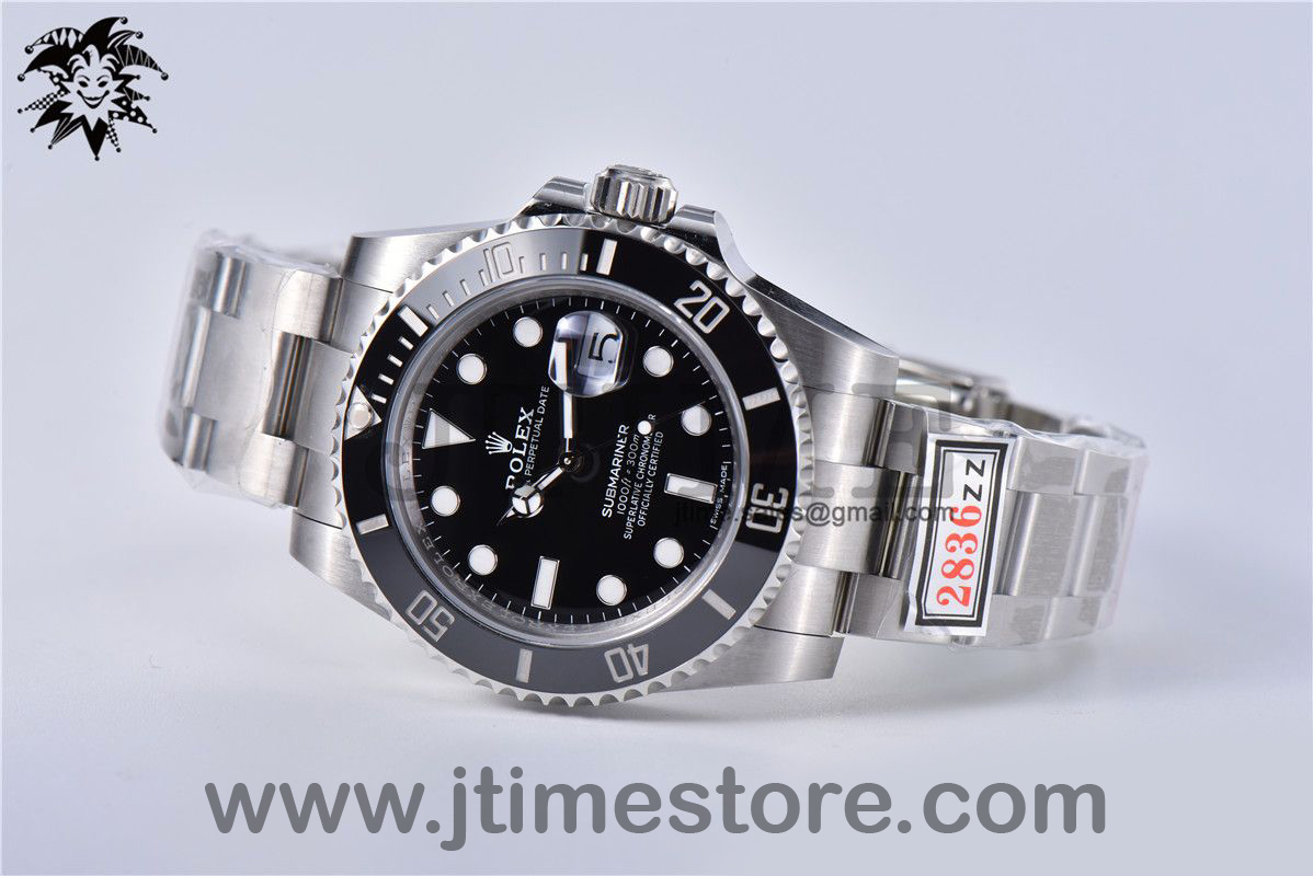 Submariner 116610 LN Black Ceramic ZZF A2836 V2 - Image 4