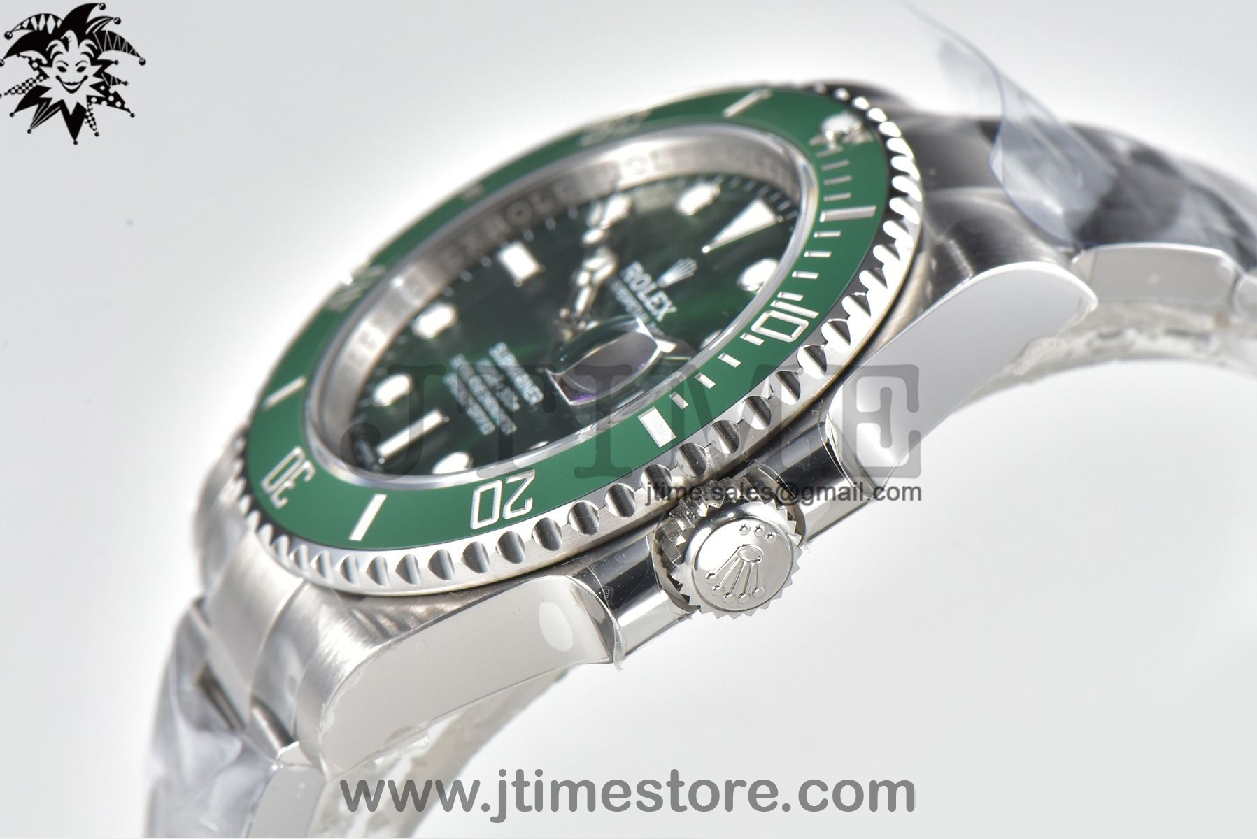 Submariner Hulk 116610 LV Green Ceramic 904L Steel VSF VS3135 - Image 2