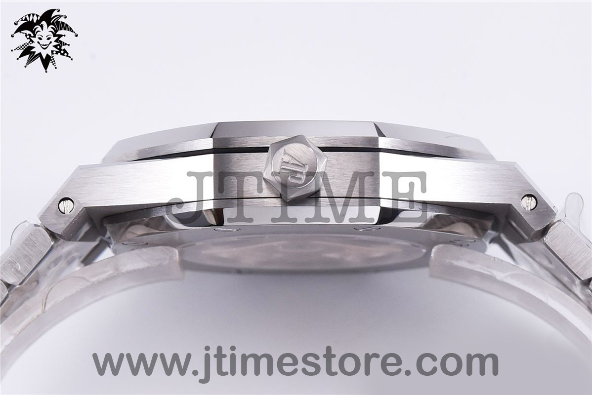 Royal Oak 37mm 15450 SS JF 1:1 Best Edition Black Dial on SS Bracelet A3120 - Image 11