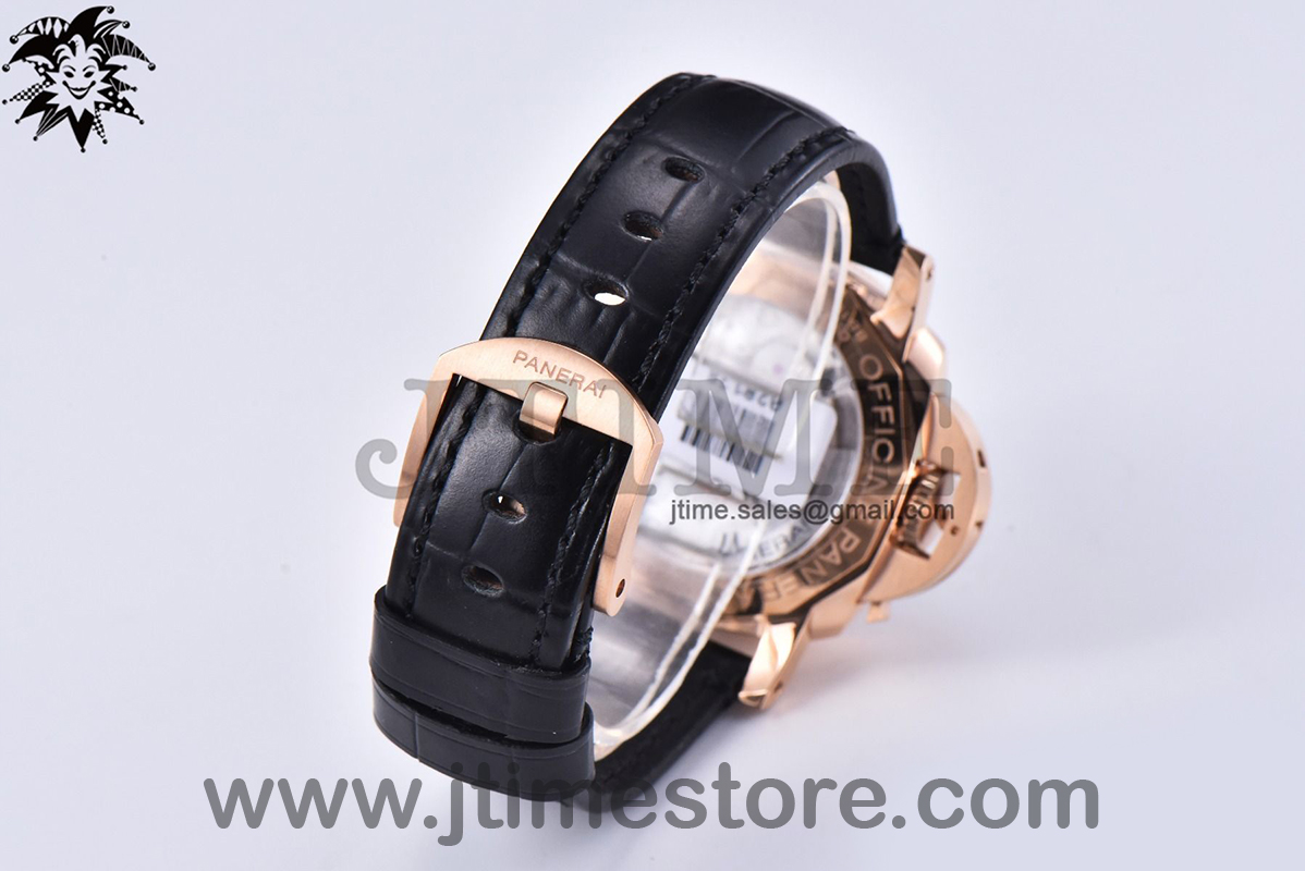 PAM974 Luminor Submersible RG VSF 1:1 Best Edition on Black Leather Strap AXXXIV - Image 9
