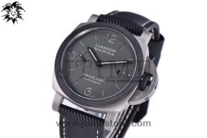 PAM 1662 Satin-polished Ti VSF 1:1 Best Edition on Black Kevlar Composite Strap P.9010 Clone