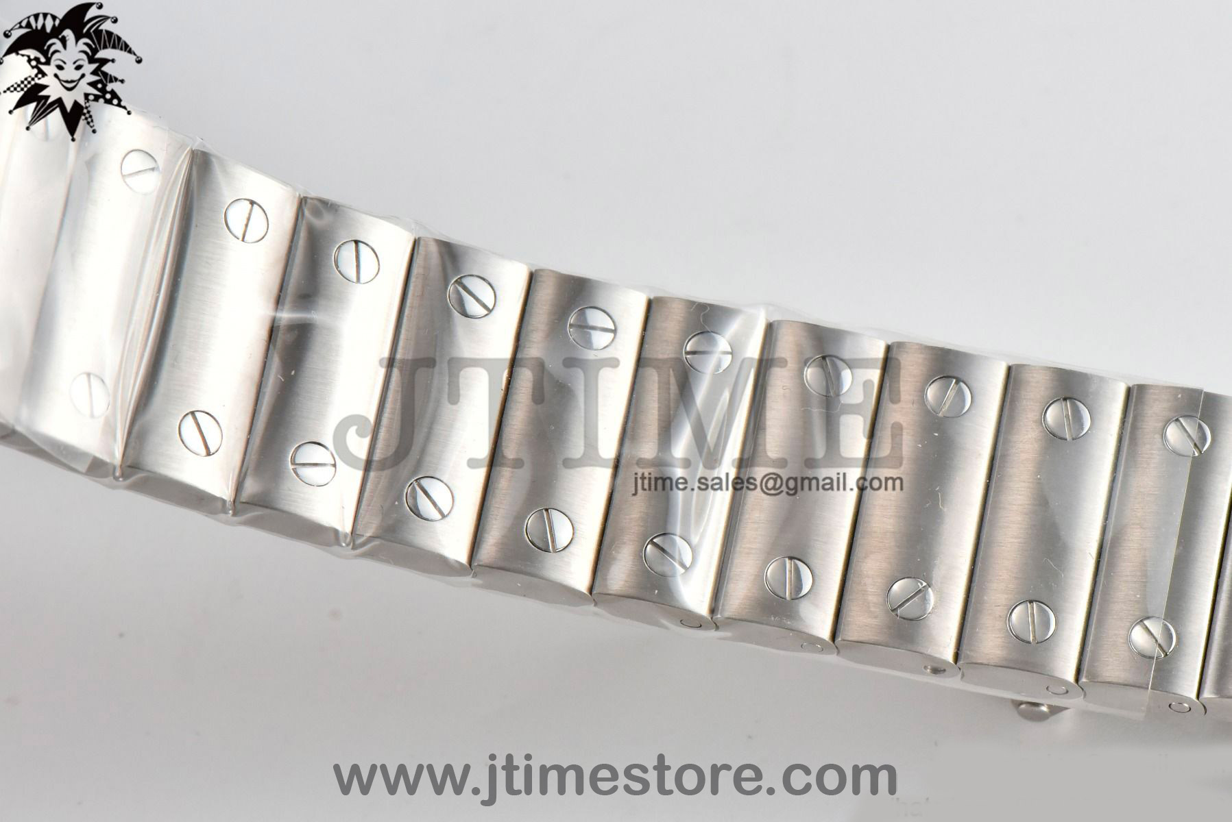 Santos de Cartier 35mm SS 3KF 1:1 Best Edition White Dial on SS SmartLinks Bracelet MIYOTA 9015 V2 - Image 8