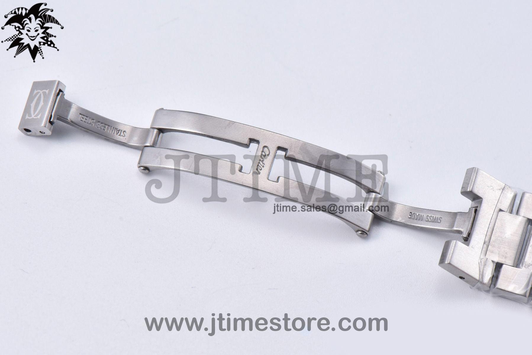 Pasha De Cartier Best Edition 35mm V9F SS Silver Dial On Stainless Bracelet A2892 - Image 7
