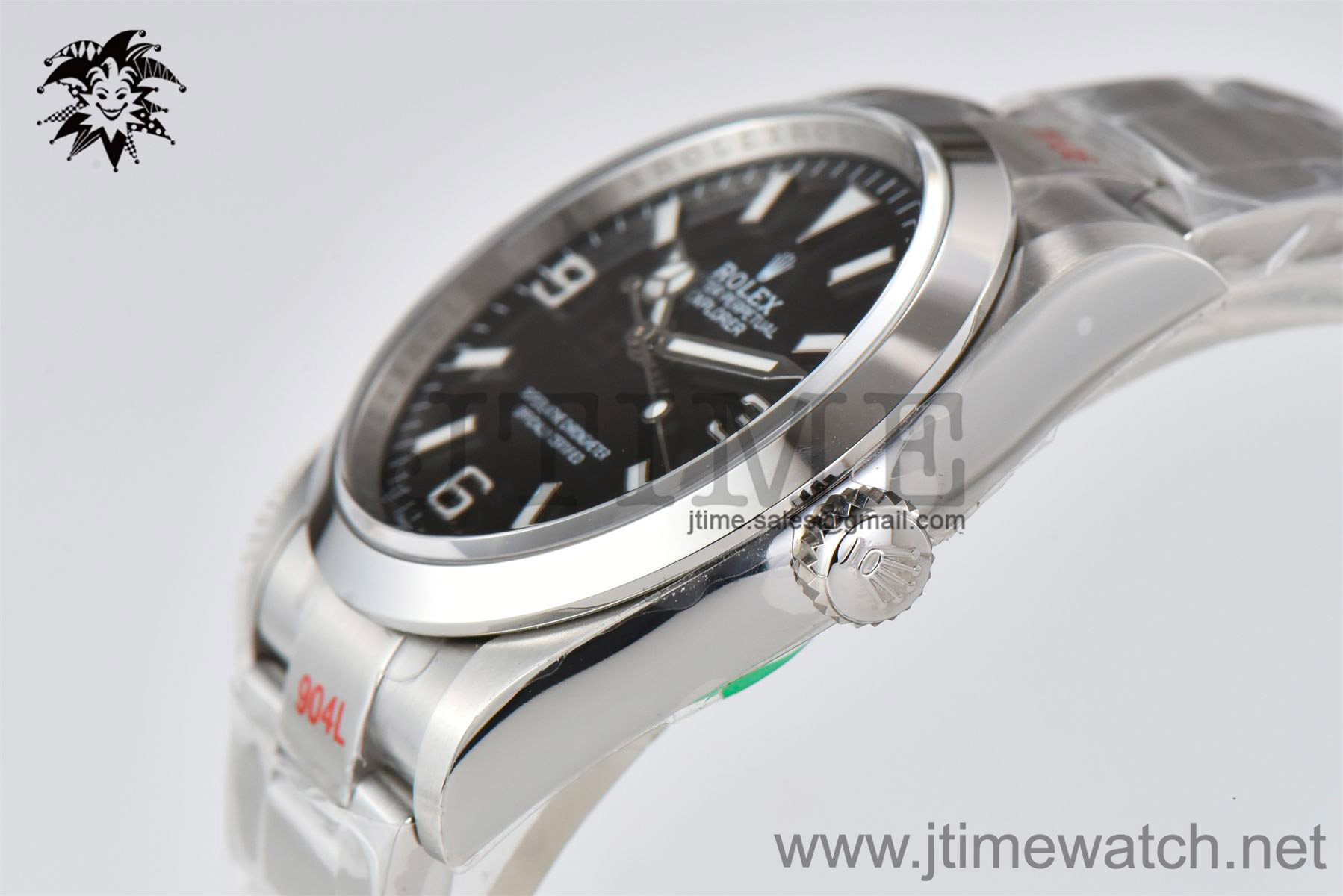 Explorer I 124270 36mm EWF Best Edition 904L Black Dial on SS Bracelet Asia 3230 - Image 5
