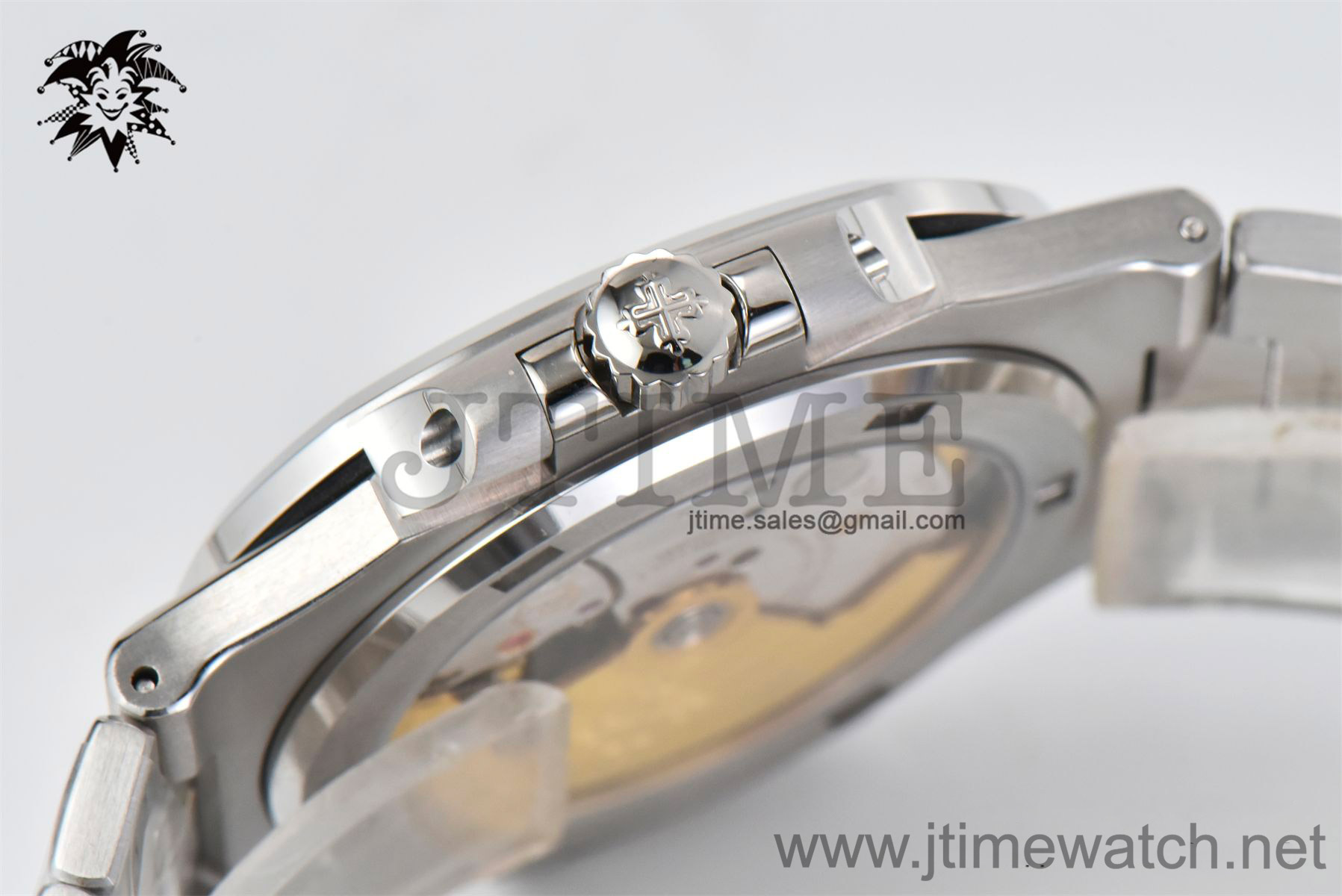 Nautilus 5711/1A 3KF 1:1 Best Edition Diamonds Bezel Green Textured Dial on SS Bracelet A324 Super Clone V2 - Image 12