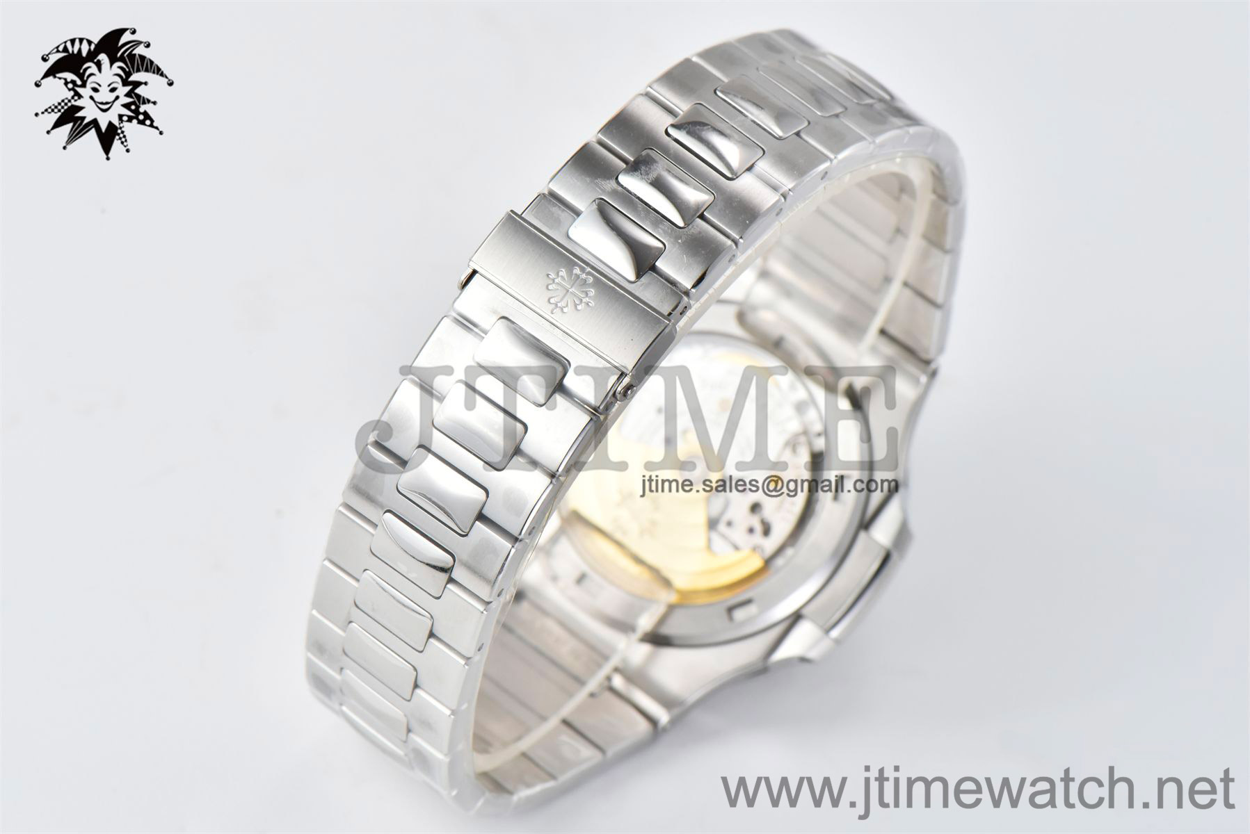 Nautilus 5711/1A 3KF 1:1 Best Edition Diamonds Bezel Green Textured Dial on SS Bracelet A324 Super Clone V2 - Image 11