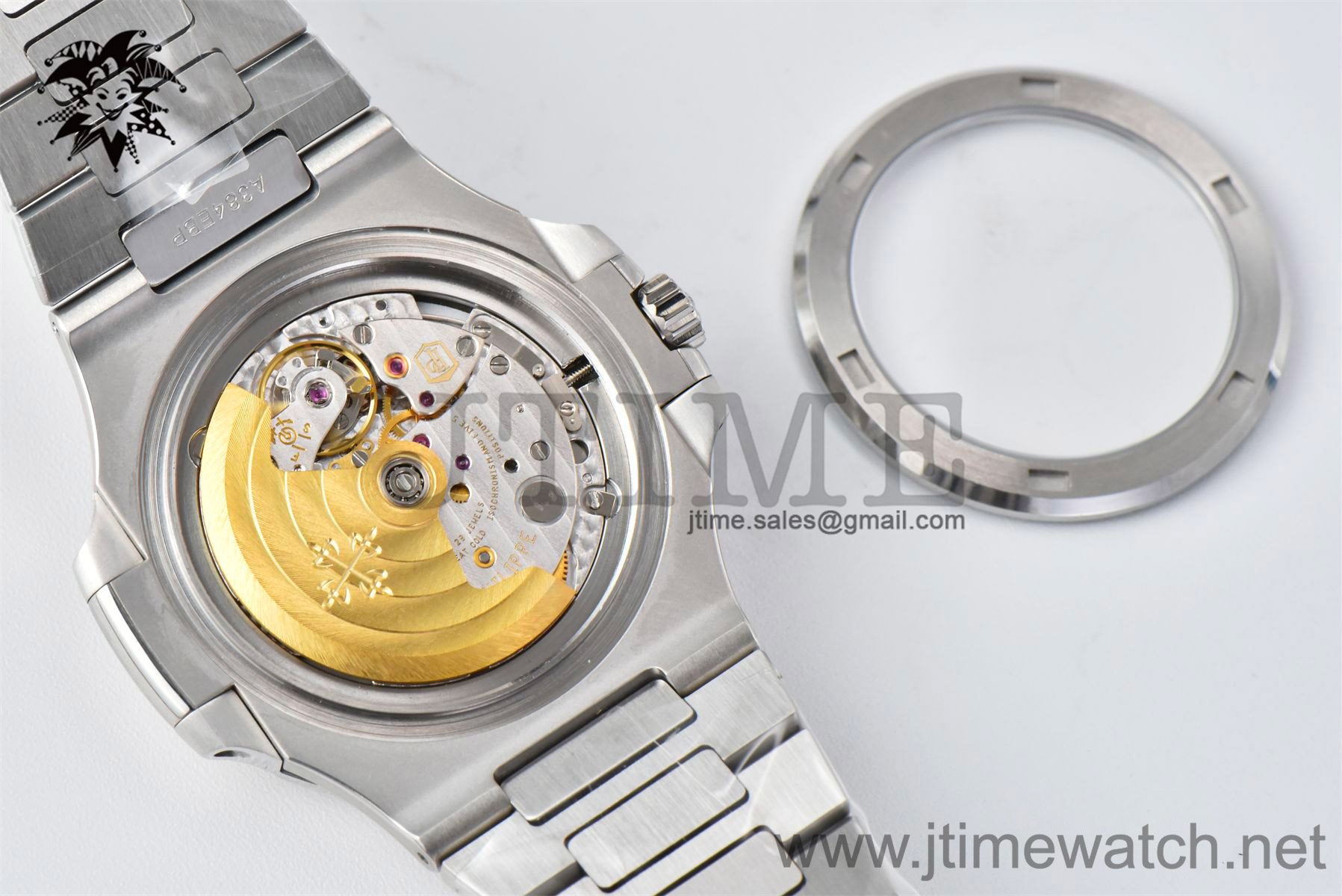Nautilus 5711/1A 3KF 1:1 Best Edition Diamonds Bezel Green Textured Dial on SS Bracelet A324 Super Clone V2 - Image 14