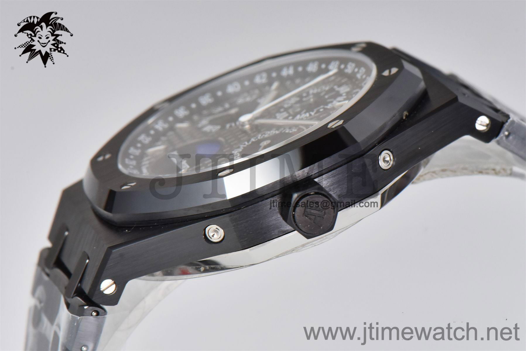 Royal Oak Perpetual Calendar 26579CE Black Ceramic APSF Best Edition on Black Ceramic Bracelet A5134 - Image 5