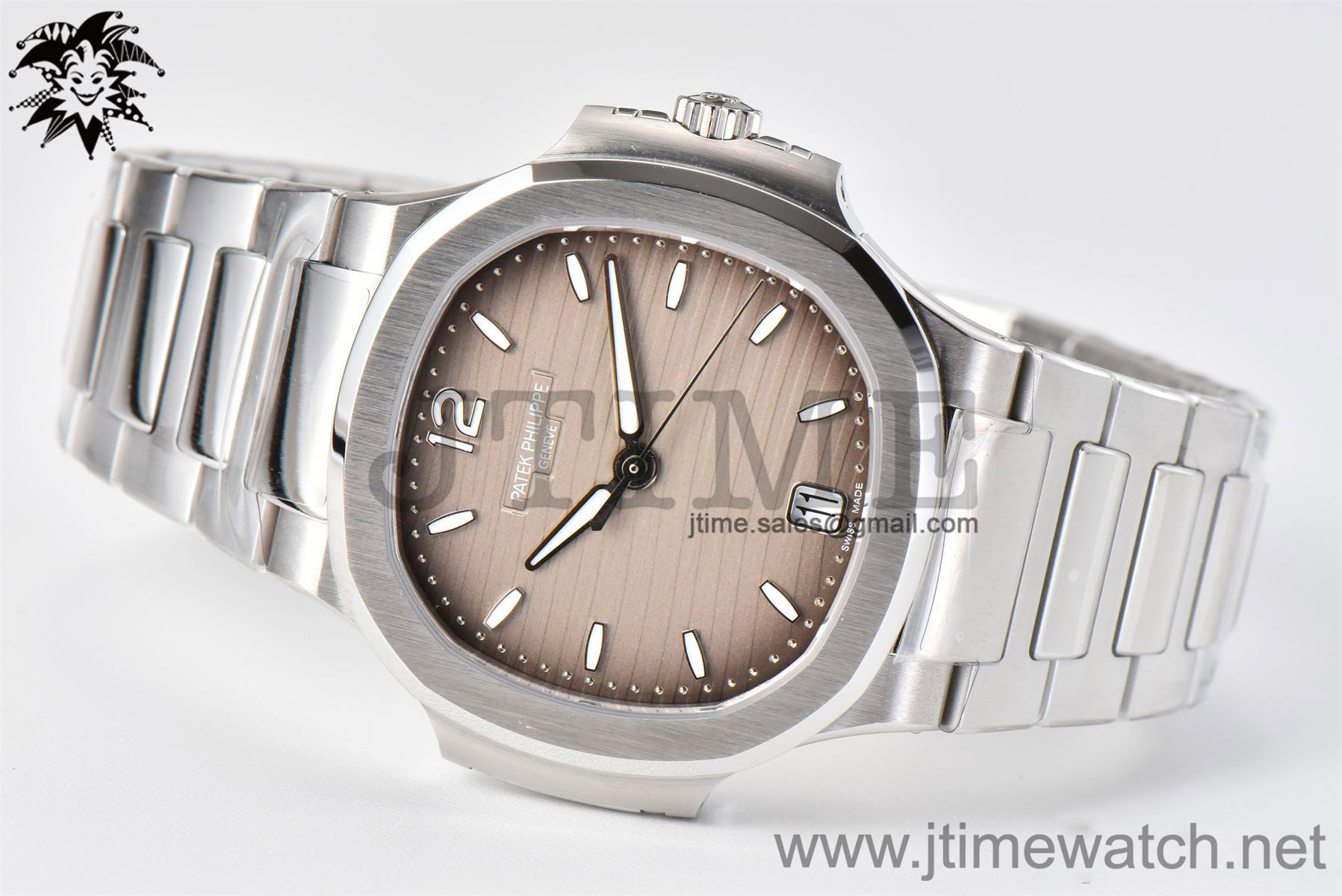 Nautilus 7118 Ladies 3KF 1:1 Best Edition Gray Dial on SS Bracelet A324 Super Clone - Image 2