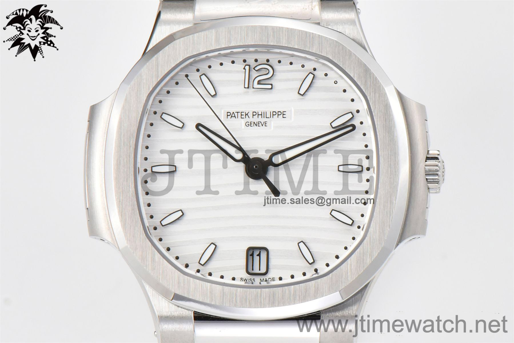Nautilus 7118 Ladies 3KF 1:1 Best Edition White Dial on SS Bracelet A324 Super Clone - Image 3